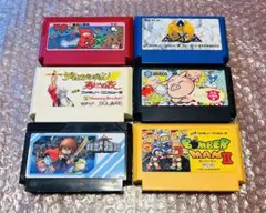 【FCソフト6本セット・任天堂・ファミコン】gya