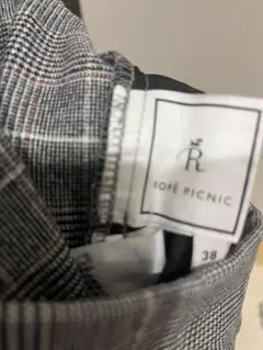 Rope Picnic チェック柄カジュアルパンツ 38