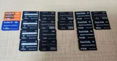 激安★　全18枚　動作品　SONY　MEMORY STICK PRO DUO