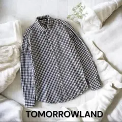 美品 TOMORROWLAND 長袖シャツ トゥモローランド メンズ 正規品