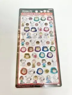 ボンボンドロップシールミニ　スヌーピー&フレンズ　BANDAI正規品