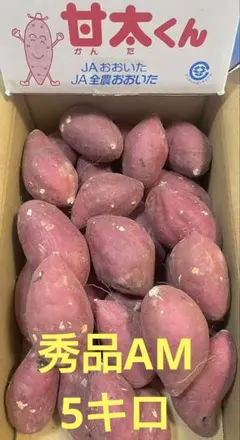 甘太くん　秀品AM5キロ 冷やして美味しい 大分「甘太くん」秀品AM5キロの通販 by 旬果｜ラクマ