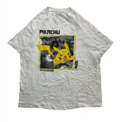 POKEMON ポケモン ピカチュウ フリント Tシャツ 半袖 メンズ XL