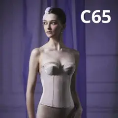 C65 セモアブライダルインナー ノーブル ロングビスチェ パッド付き