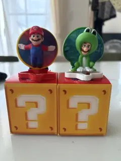 マリオ ルイージ ハッピーセット フィギュア 2種セット