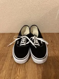 新品未使用品　VANS ブラック スニーカー サイズ5