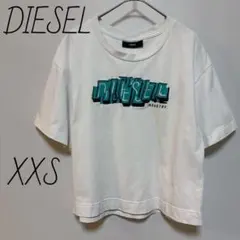 ディーゼル　DIESEL ショート丈　レディース半袖Tシャツ　XXS