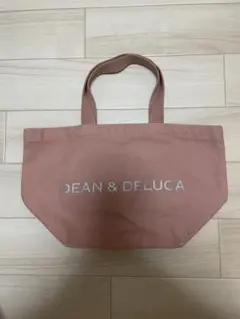【中古品】DEAN & DELUCA チャリティートートバッグコーラルS
