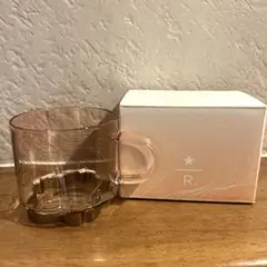 スターバックスリザーブハンドルグラスマグゴールドボトムサクラ2025 355ml