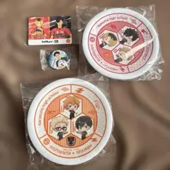 くら寿司　ハイキュー　2枚　缶バッチ　カード　セット売り