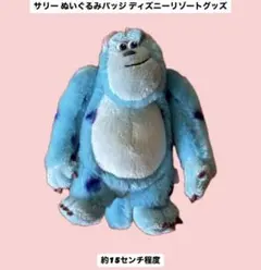 サリー ぬいぐるみバッジ ディズニーリゾートグッズ