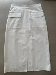 Spick and Span ホワイトタイトスカート