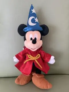 ディズニー　ミッキー　ファンタジア　ぬいぐるみバッジ