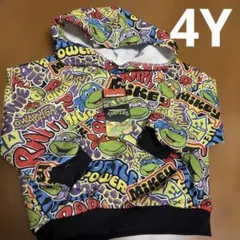 ミュータント・ニンジャ・タートルズ パーカー 4Y