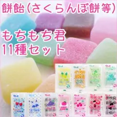 もちもち君　餅飴　11種類　駄菓子　カルシウム入り