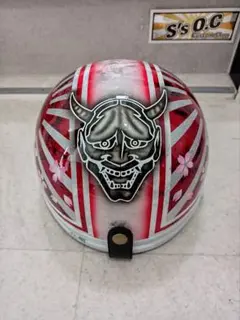 passing 猫ちゃんデザインヘルメットMAROON ZJ-2(58～59㎝) - メルカリ