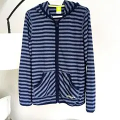 adidas ボーダー柄 ジップアップパーカーのサムネイル