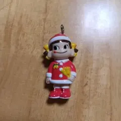 不二家 ペコちゃん キーホルダー サンタ