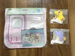 プリキュア一番くじ F賞 H賞 メタルチャーム ジッパーバック＆ステッカー