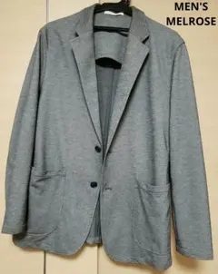 【MEN'S MELROSE】グレー テーラードジャケット メンズ　メルローズのサムネイル