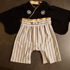 袴スタイルのロンパース　70