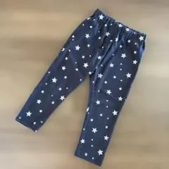 【110】デビロック　ストレッチパンツ　星柄　子供服　ボトムス　保育園着
