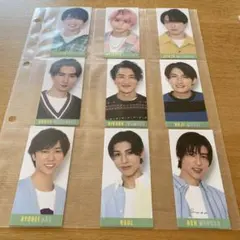 【デタカ】SnowMan SixTONES 厚紙