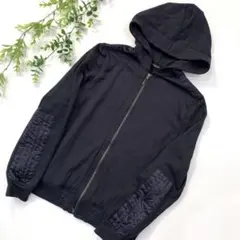 美品❤️Aquascutum アクアスキュータム　ジップパーカー ネイビー