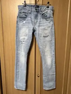 GAP ダメージデニムパンツ 28 x 30