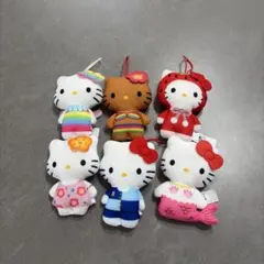 マクドナルドハッピーセットハローキティ 50周年マスコット 6個セット