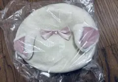 マリー おしゃれキャット 帽子　ベレー帽 COSTUME GOODS ホワイト