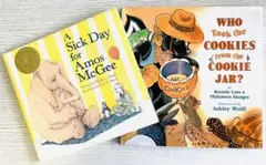 洋書絵本2冊セット○A Sick Day for Amos McGee他