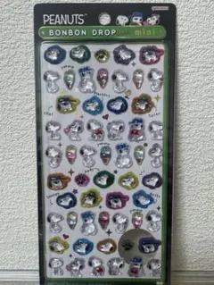 ②新作　ボンボンドロップシール　スヌーピー　きょうだいたち
