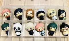 呪術廻戦ラバーマスコットキーホルダーセット