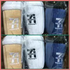 セブンイレブンくじ B賞 セブンカフェぬいぐるみチャーム コンプリート