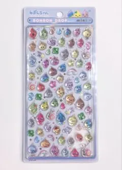 国内購入正規品　ボンボンドロップシールミニ　mini しずくちゃん　うるちゅる