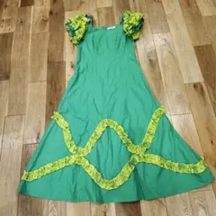 70s Gilead パッチワーク ロングワンピース 小花柄 - メルカリ