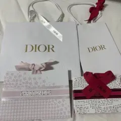 【美品】Dior ギフトボックス　ショッパー　４点セット