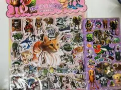 イタリアンブレインロットぷくぷくシール2シート&50枚シールセット