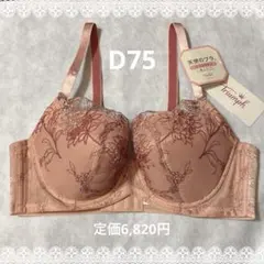 トリンプ　天使のブラ　スリムライン　極上ライト　D75　新品　匿名配送