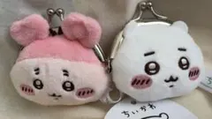 ちいかわ　ミニがま口　ちいかわ 古本屋カニ　2種