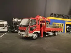 三菱ふそう ファイター ユニック　クレーン付トラック 1/64ミニカーのサムネイル