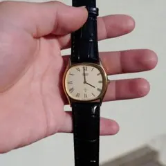 90s Vintage seiko 腕時計 タンク 希少アイスブルー文字盤 - メルカリ