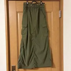 BAYFLOW 裏起毛カーゴスカート