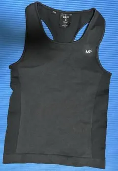 MYPROTEIN ブラック タンクトップ S