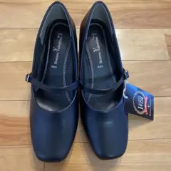 【新品未使用】パンプス　冠婚葬祭　リクルート　サイズ22,5 ヒール3㎝