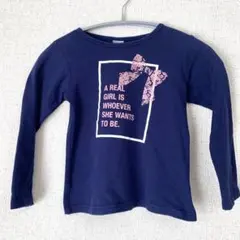 キッズ　Tシャツ　長袖　カットソー　トップス　110