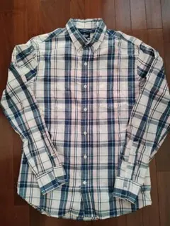 OLD NAVY スリムフィット チェックシャツ M