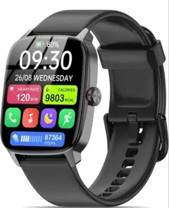 スマートウォッチ iPhone対応・Android対応 高輝度・高精細