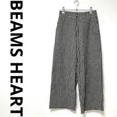 BEAMS HEART/チェックパンツ/ボトムス/レディース